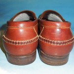 VINTAGE COLE HAAN GENUINE HANDSEWN BROWN LEATHER LOAFERS ,ALL LEATHER SIZE 10 M