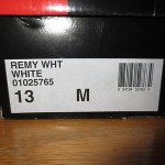 Men’s Diesel White Leather Sneakers Size 13