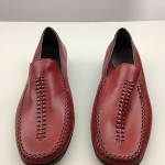 Cole Haan Women Dress Shoes Size 10B Burgundy Leather Slip On Loafers