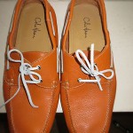 NEW COLE HAAN MEN’S NIKE AIR MOCCASIN STYLE~ORANGE SIZE 11 1/2 M