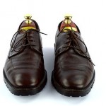 VTG COLE HAAN Men’s Brown Leather ITALIAN OXFORDS Country Shoes ~ 10 M ITALY