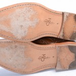 COLE HAAN HARRISON C10965 NIKE AIR 8 M brown leather ANKLE BOOT WINGTIP shoe