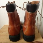 Men’s Sz 8.5 W Timberland Leather Boots Made In USA