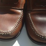 COLE HAAN PENNY LOAFERS Douglas Classic 01462 SADDLE TAN MENS Size 12 D