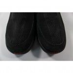 COLE HAAN Men’s Black Red Mesh Suede Loafers Sz 9.5 M