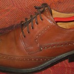 cole haan wing tip brogue men shoes sz 9 M