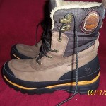 Timberland, Waterproof,Brown,Leather,Boots, Mans 9.5 M, Hunting,Hiking,lined