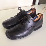 Mens Casual Black Leather Cole Haan Shoes Size 8.5M