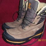 Timberland, Waterproof,Brown,Leather,Boots, Mans 9.5 M, Hunting,Hiking,lined