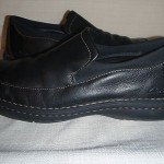 CLARKS MEN’S SHOES BLACK LEATHER LOAFERS SIZE 10 1/2 M