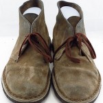 Clarks Originals Brown Suede Leather Lace Up Desert Boots Men Size 8.5 M