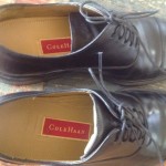 Cole Haan Black Lace Up Oxford With Nike Air Heel