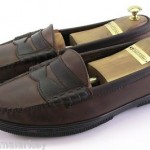 Cole Haan Country Brown/Black Leather Loafers Size 7.5M