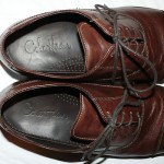 COLE HAAN MENS SZ 9.5 DARK BROWN LEATHER OXFORDS COMFORT SHOES