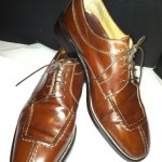 COLE HAAN Men’s Leather Brown Lace Up Shoes SIZE 9M