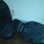 Men’s Diesel Black Leather Shoes-Size 9.5
