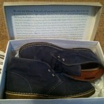 Clarks Original Desert Boot Navy Canvas