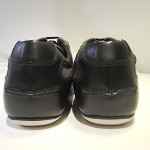 $225 Hugo Boss Red Black Mens Trainer Sneakers Thatoz Nylon Leather Size 11