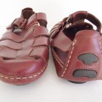 COLE HAAN COUNTRY Brown Leather Fisherman Sandals Mens 11 M Shoes Buckle