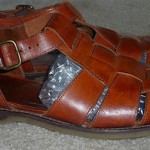 Mens Cole Haan Country Collection Rust Huarache Sandal size 11