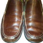 COLE HAAN SOFT BROWN LEATHER SOLE SLIP-ON LOAFER SZ 11.5