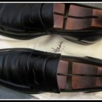 COLE HAAN BRAGANO MENS SHOES PENNY LOAFERS 9 1/2BLACK