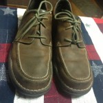 Mens CLARKS Brown Leather Casual Oxfords Shoes Size 10.5M Euc!