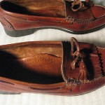 COLE HAAN Leather Country Tassel Loafers Size 10 D