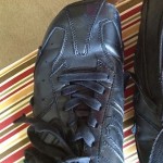 Diesel Black leather Almaty shoes Size 12