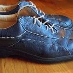 Men’s Cole Haan Country Nike Air Lace-Up Oxfords – Leather – Navy