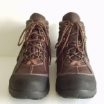Mens Clarks Brown Leather Indie Grunge Hiking Trail Ankle Boots size 13 M