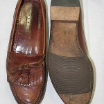 COLE HAAN Country LOAFERS Shoes Kiltie TASSEL Brown Size 9.5 Men’s