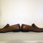 COLE HAAN Mens Slip-On LOAFERS Brown Leather Casual Used Shoes Size 9