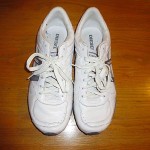 Men’s Diesel White Leather Sneakers Size 13