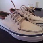 2 LOT OF VANS COBERN OTW VAULT DEL BARCO BOAT BLACK BEIGE SZ 9.5 LEATHER SUEDE