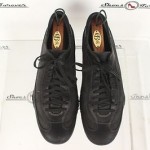 Mens Cole Haan Stylish Black Leather Fashion Sneakers Shoes Sz. 8.5 M