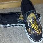 Vans Classic Slip Ons: Iron Maiden Killers Edition Size 10