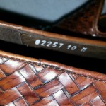 Bragano By Cole Haan Mens Cognac Colored Woven Italian Leather Loafers, Size 10M