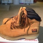 NEW  33031 Timberland PRO Men’s Pit Boss Safety Boots Beige Size 7.5