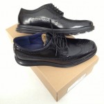 Cole Haan Nike LunarGrand Long Wingtip Black/Black sz 8 BNIB Limited