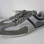 HUGO BOSS ORANGE Mens Seamon Leather Sneakers Sz EUR 43 (US 10) NEW