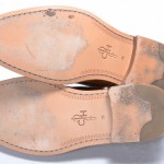 COLE HAAN HARRISON MONK C10758 NIKE AIR 11 brown leather OXFORD STRAPS shoe