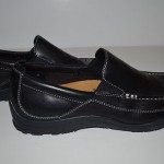 mt Cole Haan Mens Leather Slip On Loafers Shoes Black 9.5 M
