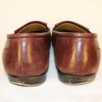 COLE HAAN  Men’s Size 12 LOAFERS Brown Leather SLIP-ON Shoes Fringe Tassle USA