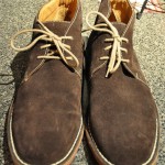 Cole Haan Nike Air Brown Suede Leather Ankle Chukka Boots Mens SIZE 12 M