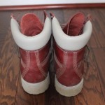 Timberland Original Mens 6-Inch Premium Waterproof Boots Size 10 Brick red