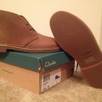 Clarks BUSHACRE 2 Size 9M Beeswax Brown Leather