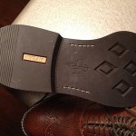 Mens Cole Haan Nike Air Brown Snake-Stamped Leather Ankle Boots Size 8 1/2