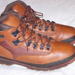 TIMBERLAND HIKING TRAIL ANKLE BOOTS MEN SIZE 11 MEDIUM BOWN LEATHER