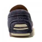 $245 HUGO BOSS Blue Drivers Shoes Loafers 12 45 Mens Casual Moccasins 12.5 45.5